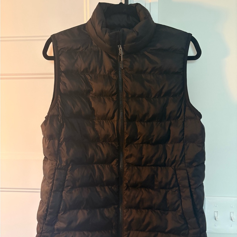 Black Puffer Vest